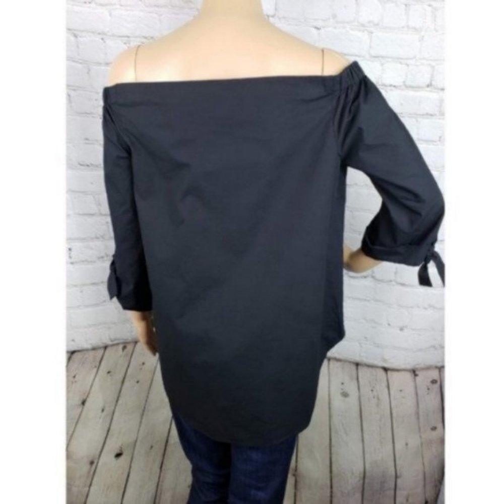 Aritzia Babaton Malik Black Off Shoulder Blouse - Picture 4 of 7